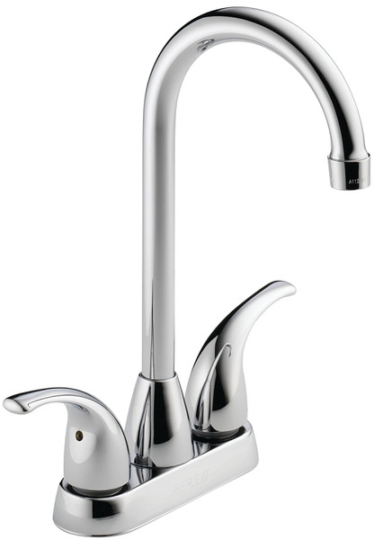 DELTA Peerless Tunbridge Series P288LF Bar and Prep Faucet, 1.8 gpm, 2-Faucet Handle, Brass, Chrome Plated [SKU: ORG3025772]
