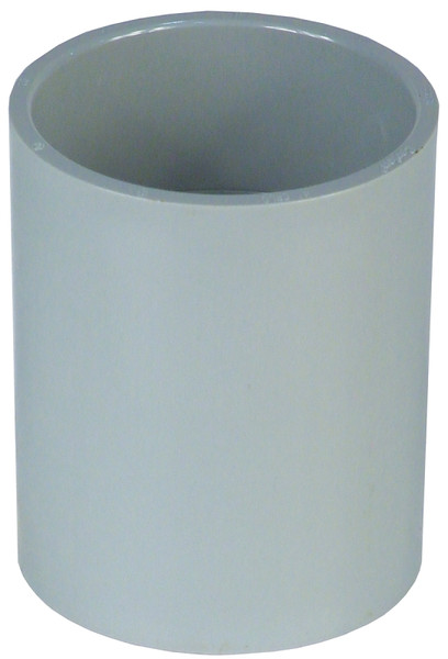 Carlon E940JR-CTN Standard Coupling, 2 in, 2.19 in ID x 2.734 in OD Dia, 2-1/2 in L, PVC, Gray [SKU: ORG6557854]