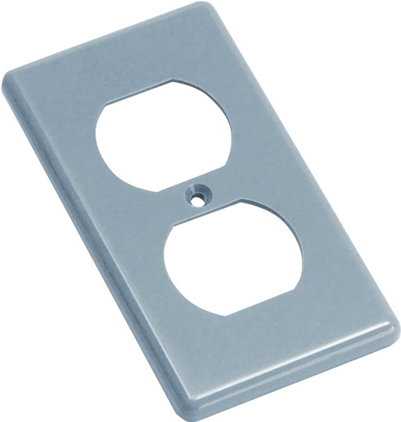 Carlon HB1DP Handy Box Cover, 4-5/16 in L, 2-3/8 in W, Polycarbonate, Gray [SKU: ORG3997004]