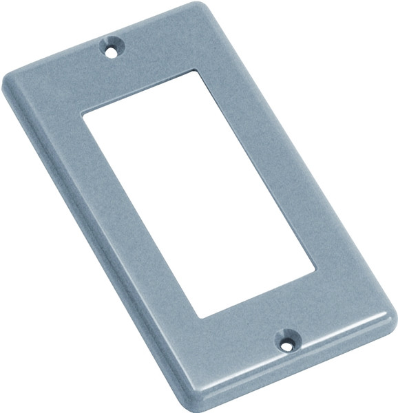 Carlon HB1GF Handy Box Cover, 4-5/16 in L, 2-3/8 in W, Polycarbonate, Gray [SKU: ORG5507686]