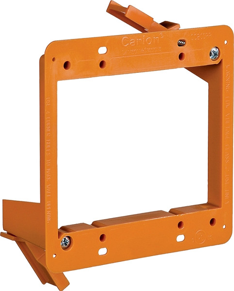 Carlon SC200RR Mounting Bracket, PVC, Orange, Wall Mounting [SKU: ORG6826929]