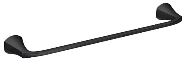 BAR TOWEL LINDOR MATTEBLK 18IN [SKU: ORG1778372]