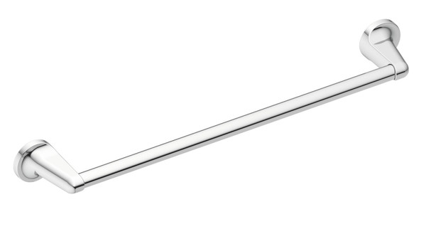 Moen 5824CH Towel Bar, 24 in L Rod, Zinc, Chrome, Surface Mounting [SKU: ORG1770437]