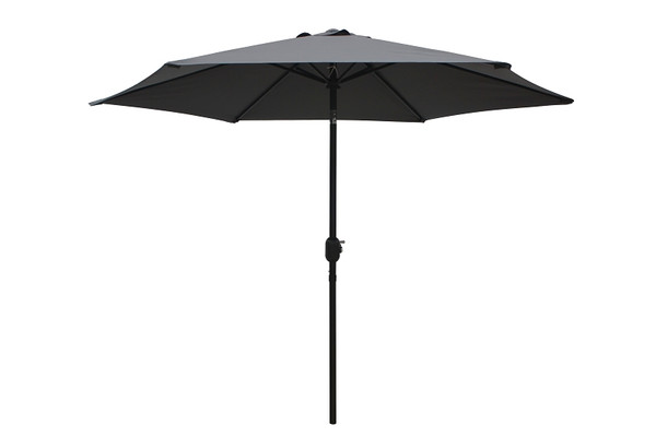 Seasonal Trends 59655 Tilt/Crank Market Umbrella, 94.4 in H, 106.3 in W Canopy, 106.3 in L Canopy, Hexagonal Canopy [SKU: ORG9480328]