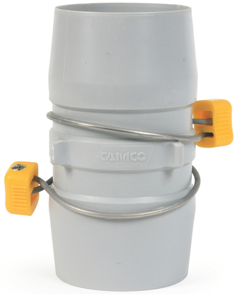 CAMCO Easy Slip 39163 Hose Coupler, 3 in ID, 80 psi Pressure, Plastic [SKU: ORG8279440]