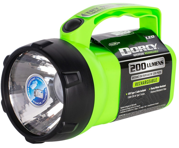 Dorcy 41-3128 Floating Lantern, Lithium-Ion, Rechargeable Battery, LED Lamp, Yellow [SKU: ORG8629248]