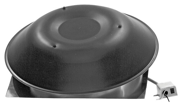 LOMANCO LomanCool 2000BTH Standard Power Vent, 120 V, Aluminum, Black [SKU: ORG1646967]