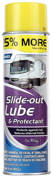 CAMCO 41105 RV Slide-Out Lubricant, 15 oz Aerosol Can, Liquid, Mild Aliphatic [SKU: ORG4663217]
