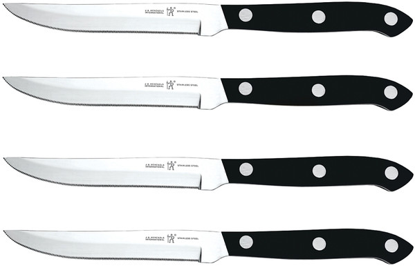 Henckels International Everedge Plus Series 39323-100 Steak Knife Set, Stainless Steel Blade [SKU: ORG0514026]