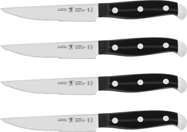 Henckels International Statement Series 13549-000 Steak Knife Set, Stainless Steel Blade [SKU: ORG0514059]