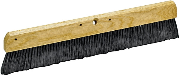 Marshalltown 848 Concrete Broom, 48 in OAL, Polypropylene Bristle, Black Bristle, Hardwood Handle [SKU: ORG3314705]