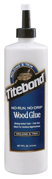 Titebond 2404 Wood Glue, White, 16 oz Bottle [SKU: ORG5246541]