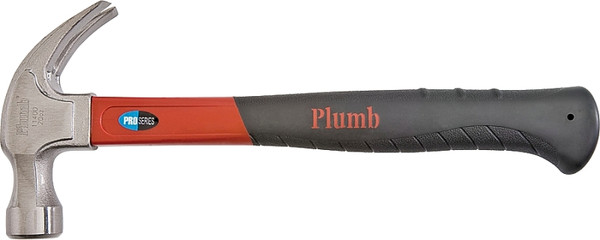 Plumb 11400N/11400 Hammer, 20 oz Head, Curved Claw Head, 13 in OAL [SKU: ORG6492722]