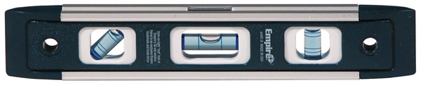 Empire em81.9 Tool Box Level, 9 in L, 3-Vial, Magnetic, Aluminum [SKU: ORG0601914]