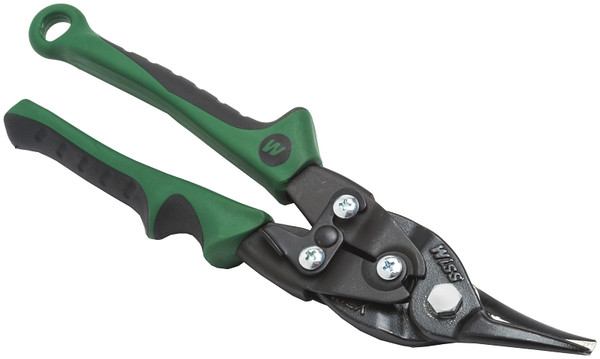 Crescent Wiss M2X Aviation Snip, 4-1/4 in OAL, 3 in L Cut, Right Cut, Molybdenum Steel Blade, Comfort-Grip Handle [SKU: ORG7005465]