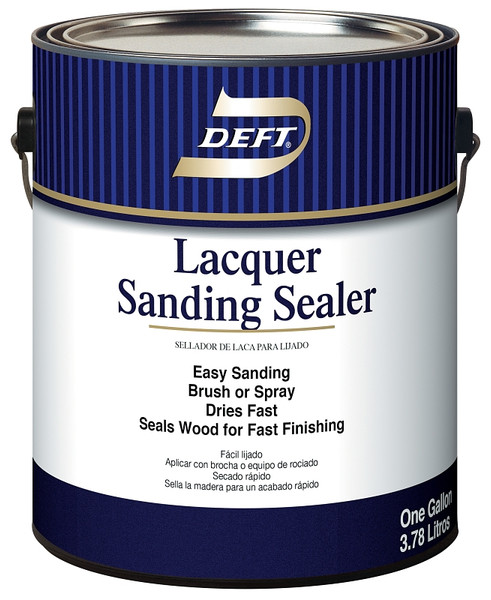 DEFT 015-01 Sanding Sealer, Clear, Liquid, 1 gal [SKU: ORG6644603]