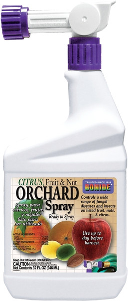 Bonide 216 Fruit and Nut Orchard Spray, Liquid, Spray Application, 1 qt [SKU: ORG5094537]
