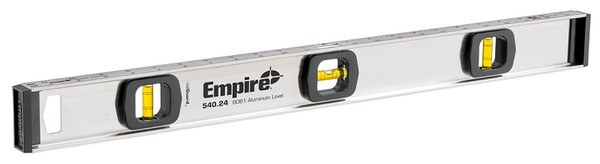 Empire 540-24 I-Beam Level, 24 in L, 3-Vial, Magnetic, Metal [SKU: ORG7657646]
