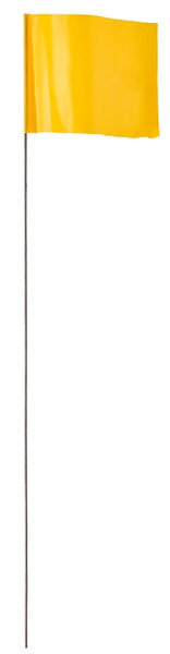 Empire 78004 Stake Flag, Yellow, 2-1/2 in W Flag, 3-1/2 in H Flag [SKU: ORG9649153]