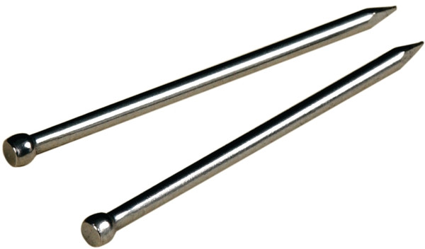 HILLMAN 122507 Wire Brad, 7/8 in L, Steel, Bright, Brad Head, Thin Shank, 2 oz [SKU: ORG7730880]