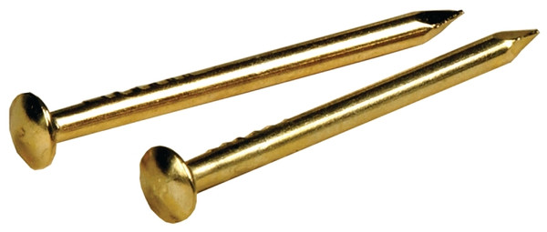 HILLMAN 122623 Escutcheon Pin, 1 in L, Steel, Brass [SKU: ORG7730534]