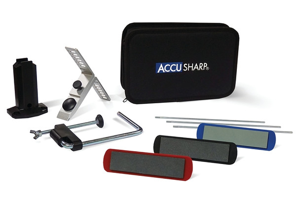 ACCUSHARP 060C Knife Sharpening Kit, Aluminum Oxide Abrasive [SKU: ORG7119894]