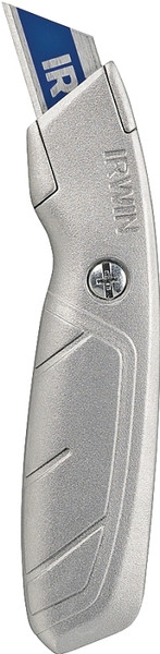 IRWIN 2081101 Utility Knife, 1/2 in L Blade, 1-1/2 in W Blade, Bi-Metal Blade, Ergonomic Handle [SKU: ORG5452669]