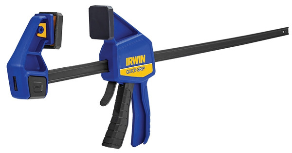 IRWIN QUICK-GRIP 1964720 Bar Clamp/Spreader, 300 lb, 24 in Max Opening Size, 3-3/16 in D Throat, Steel Body [SKU: ORG6122709]