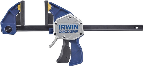 IRWIN QUICK-GRIP 1964711/2021406N Bar Clamp/Spreader, 600 lb, 6 in Max Opening Size, 3-5/8 in D Throat [SKU: ORG7698020]