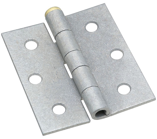 National Hardware N115-576 Screen/Storm Door Hinge, Steel, Galvanized, Surface Mounting, 45 lb [SKU: ORG7181910]