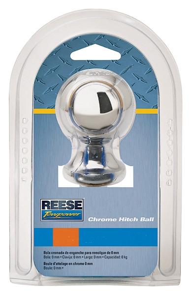 REESE TOWPOWER 7401036 Hitch Ball, 2 in Dia Ball, 1 in Dia Shank, 6000 lb Gross Towing, Steel [SKU: ORG7450877]