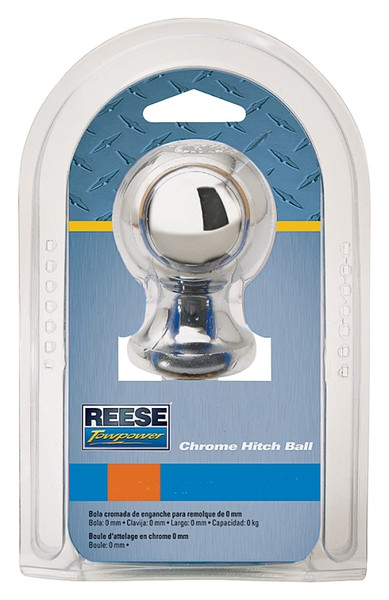 REESE TOWPOWER 7402536 Hitch Ball, 2 in Dia Ball, 3/4 in Dia Shank, 3500 lb Gross Towing, Steel [SKU: ORG3272283]