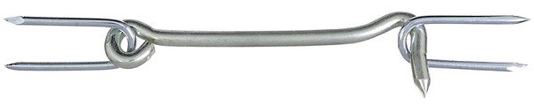 National Hardware V2102 Series N122-168 Gate Hook, Steel, Zinc [SKU: ORG7175250]