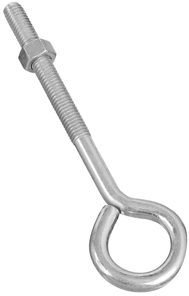 National Hardware N221-283 Eye Bolt, 3/8-16 Thread, 3 in L Thread, 1 in ID Dia Eye, 4.35 in L Shank, 160 lb Working Load [SKU: ORG6790042]
