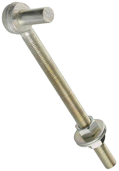 HOOK BOLT STEEL ZINC 7/8X12IN [SKU: ORG3730355]