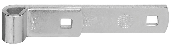 National Hardware N131-060 Strap Hinge, 0.19 in Thick Leaf, Steel, Zinc, 100 lb [SKU: ORG5004767]