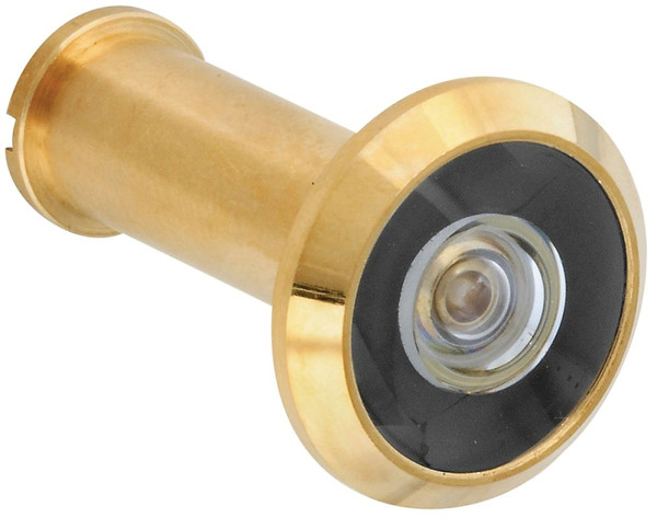 National Hardware V805 Series N162-362 Door Viewer, 200 deg Viewing, 1-3/8 to 2 in Thick Door, Solid Brass, Solid Brass [SKU: ORG7314990]