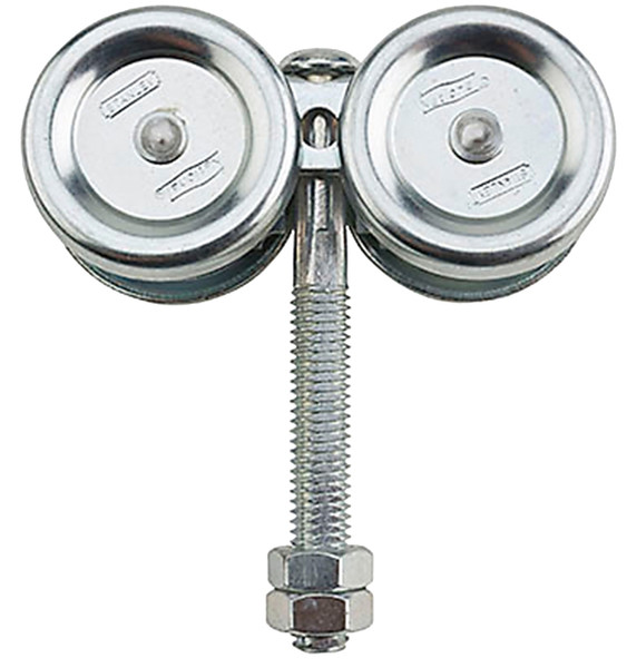 National Hardware N181-461 Rail Hanger, 2.14 in Dia Roller, 1.61 in W Roller, Steel, 300 lb [SKU: ORG7367675]