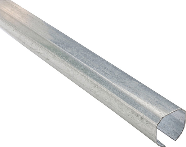 National Hardware N193-789 Round Rail, Steel, Galvanized, 2-3/8 in W, 2-13/32 in H, 144 in L [SKU: ORG0128561]