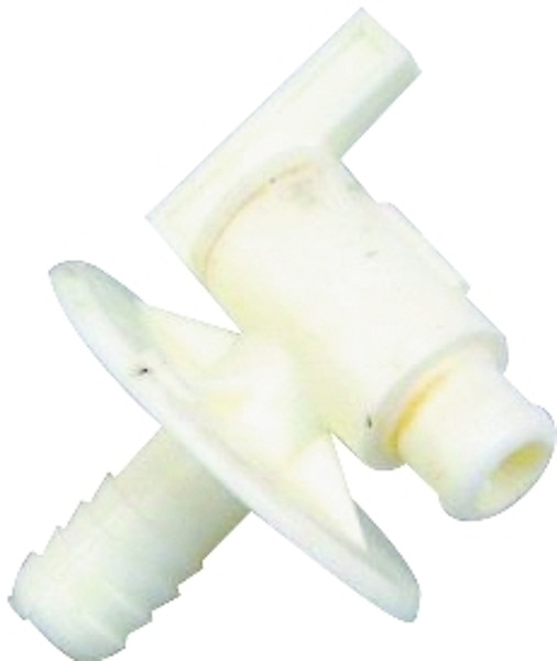 US Hardware RV-394C Water Spigot, Plastic, White [SKU: ORG6447460]