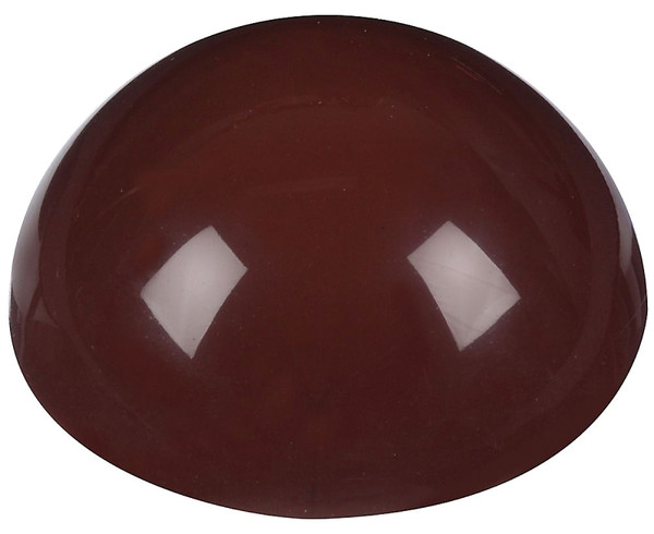 National Hardware N213-587 Door Stop, 2-3/8 in Dia Base, 1 in Projection, Plastic, Brown [SKU: ORG7178445]