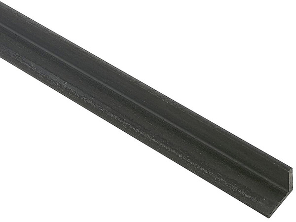 Stanley Hardware 4061BC Series N215-491 Angle Stock, 1-1/2 in L Leg, 48 in L, 1/4 in Thick, Steel, Mill [SKU: ORG3807732]