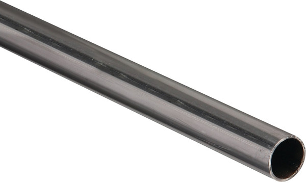 Stanley Hardware 4068BC Series N215-749 Metal Tube, Round, 48 in L, 1 in Dia, 16 ga Wall, Steel, Plain [SKU: ORG1958958]