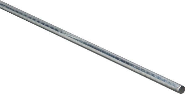 Stanley Hardware 4005BC Series N216-176 Rod, 1/4 in Dia, 72 in L, Steel, Zinc [SKU: ORG6772925]