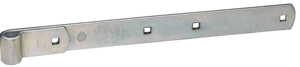 National Hardware N248-039 Strap Hinge, 1/4 in Thick Leaf, Steel, Zinc, 200 lb [SKU: ORG6248215]