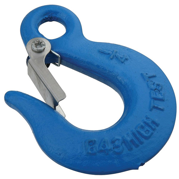 National Hardware 3247BC Series N265-504 Eye Slip Hook, 1/4 in, 2600 lb Working Load, Steel, Blue [SKU: ORG7181605]