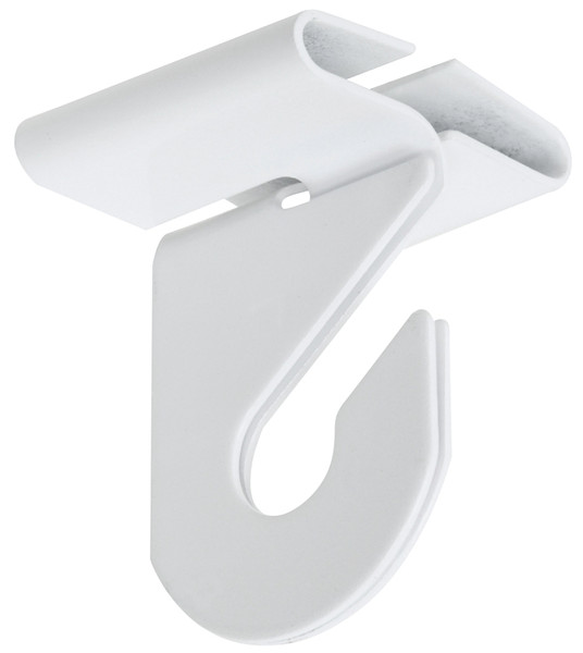National Hardware V2669 Series N274-969 Suspended Ceiling Hook, 2 in L, Steel, White [SKU: ORG7180821]