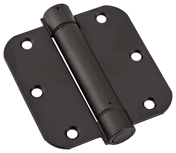 National Hardware N350-884 Spring Hinge, Steel, Oil-Rubbed Bronze, 30 lb [SKU: ORG7173644]
