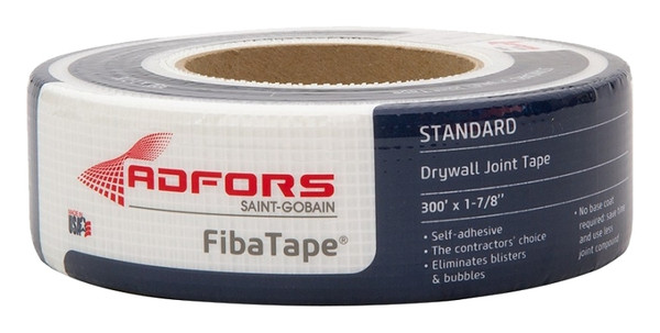 ADFORS FDW8665-U Drywall Tape Wrap, 300 ft L, 1-7/8 in W, White [SKU: ORG6771133]