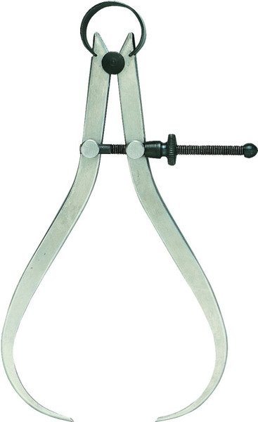 GENERAL 452-6 Caliper, 0 to 6-5/16 in, 1/8, 1/16, 1/32, 1/64 in Graduation, 6-5/16 in Jaw, Steel [SKU: ORG1546084]